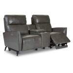 Higbee Power Loveseat W/ Power Headrest - Image 5