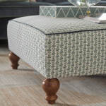 Renelle - Cocktail Ottoman - Dark Walnut - 9990DW - Image 4