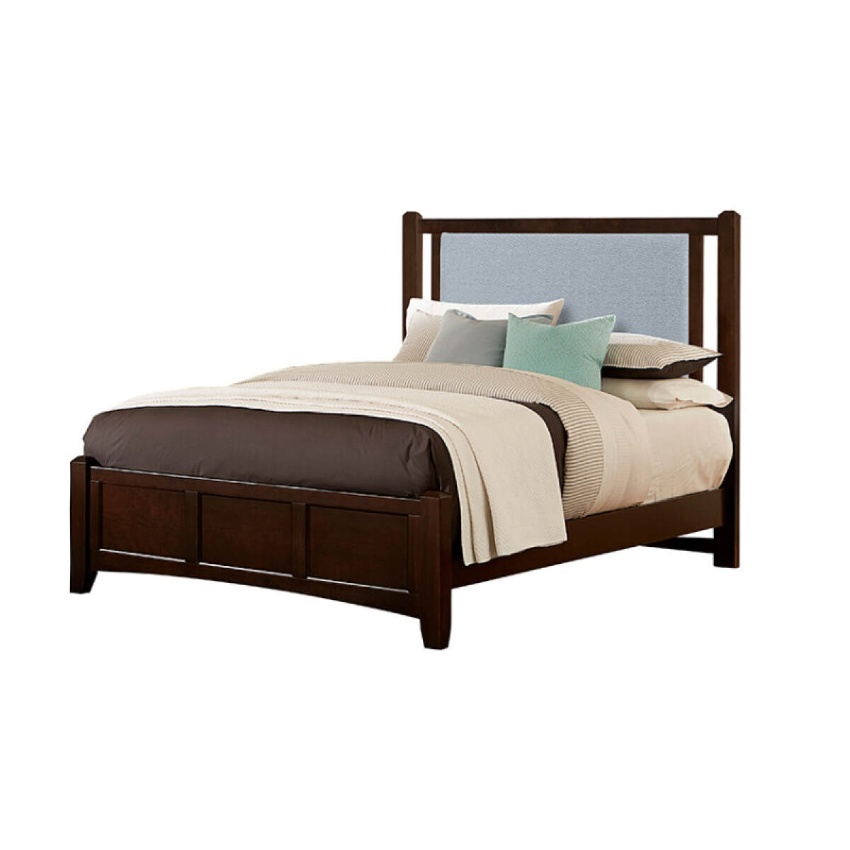 1f7fbf117f8ef0f72d587d8ea6489fc4 Bonanza Upholstered Bed - Blue - BB27-551-053-855-922 - Image 1