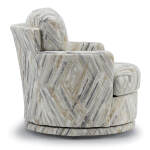 Skipper - Swivel Barrel Chair - Matching Body Fabric - 2978 - Image 5