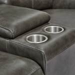 Higbee Power Loveseat W/ Power Headrest - Image 12
