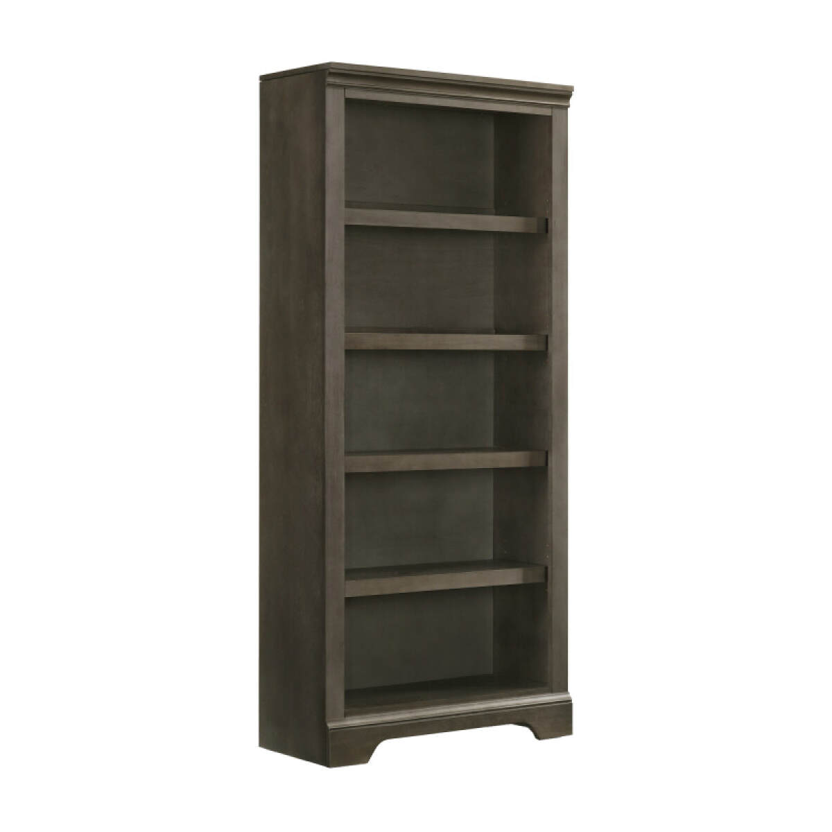 20a9de91bd8813aeb5521e8ceef85738 San Mateo 72" Bunching Bookcase | Gray - Image 1