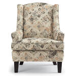 Andrea - Wing Back Chair - 0170R - Image 4