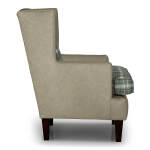 Sterling - Modern Wingback Chair - Dark Walnut - FS2130DWLFP - Image 10