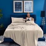 Hyper-Wool Flannel Pillowcase Set - Medium Beige / King - Image 4