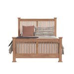 Oak Park Queen Slat Bed | Taupe - Image 4