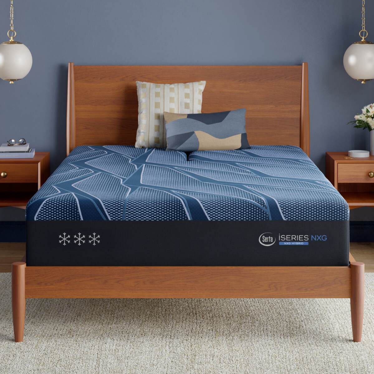 22acf6aab7e318da8e30974241e79674 Serta® Iseries® Nxg™ Mattress - 4500 Hybrid Ultra Plush - Split Head Queen - Image 1