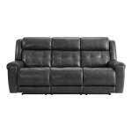 Regis Dual-Power Sofa | Baron Charcoal - Image 3