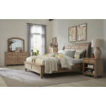Cambridge Queen Sleigh Bed Hb ICB-400-KHK-KD-1 - Image 10
