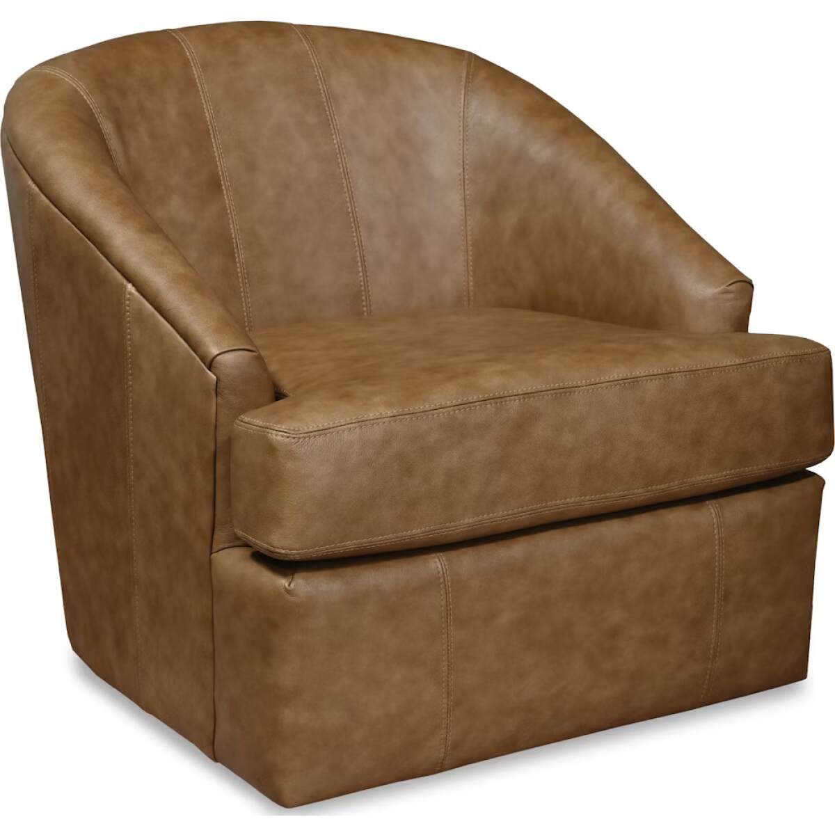 25bf2b88924ee2b432c19dc88572b4d1 Julien Leather Swivel Chair - Image 1
