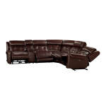Regis Dual-Power Sectional | Baron Redwood - Image 4