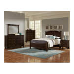 Bonanza Queen & King Poster Bed - Merlo Finish - BB27-557-755-922, BB27-667-766-922-MS1 - Image 4