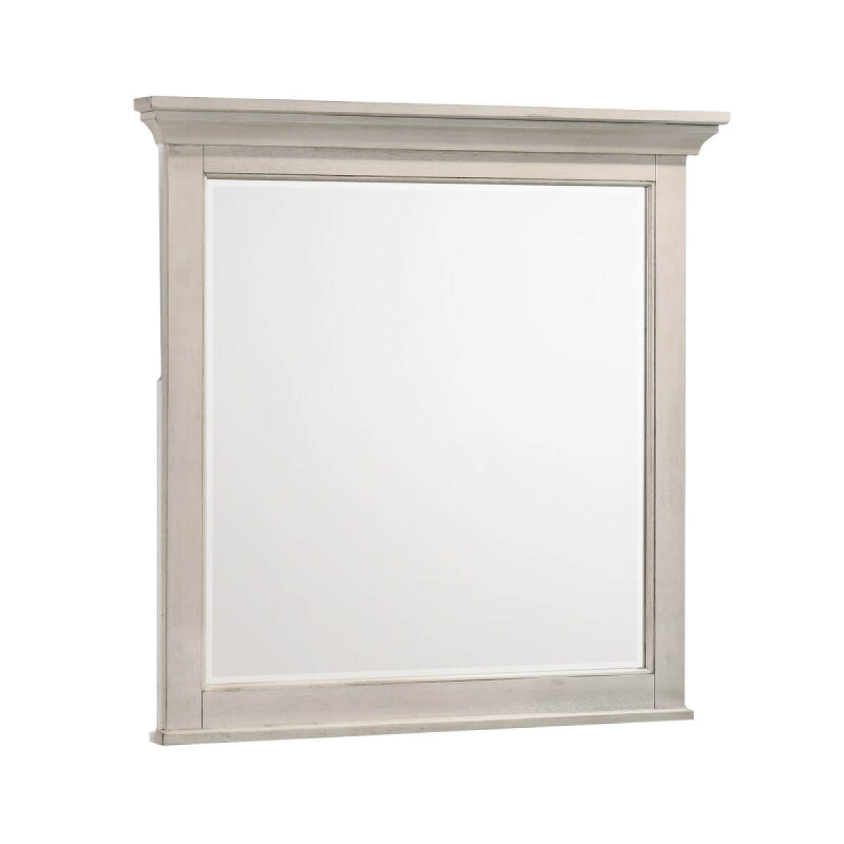 2799417669dded8b4b63052072efcabb San Mateo Youth Mirror | Rustic White - Image 1