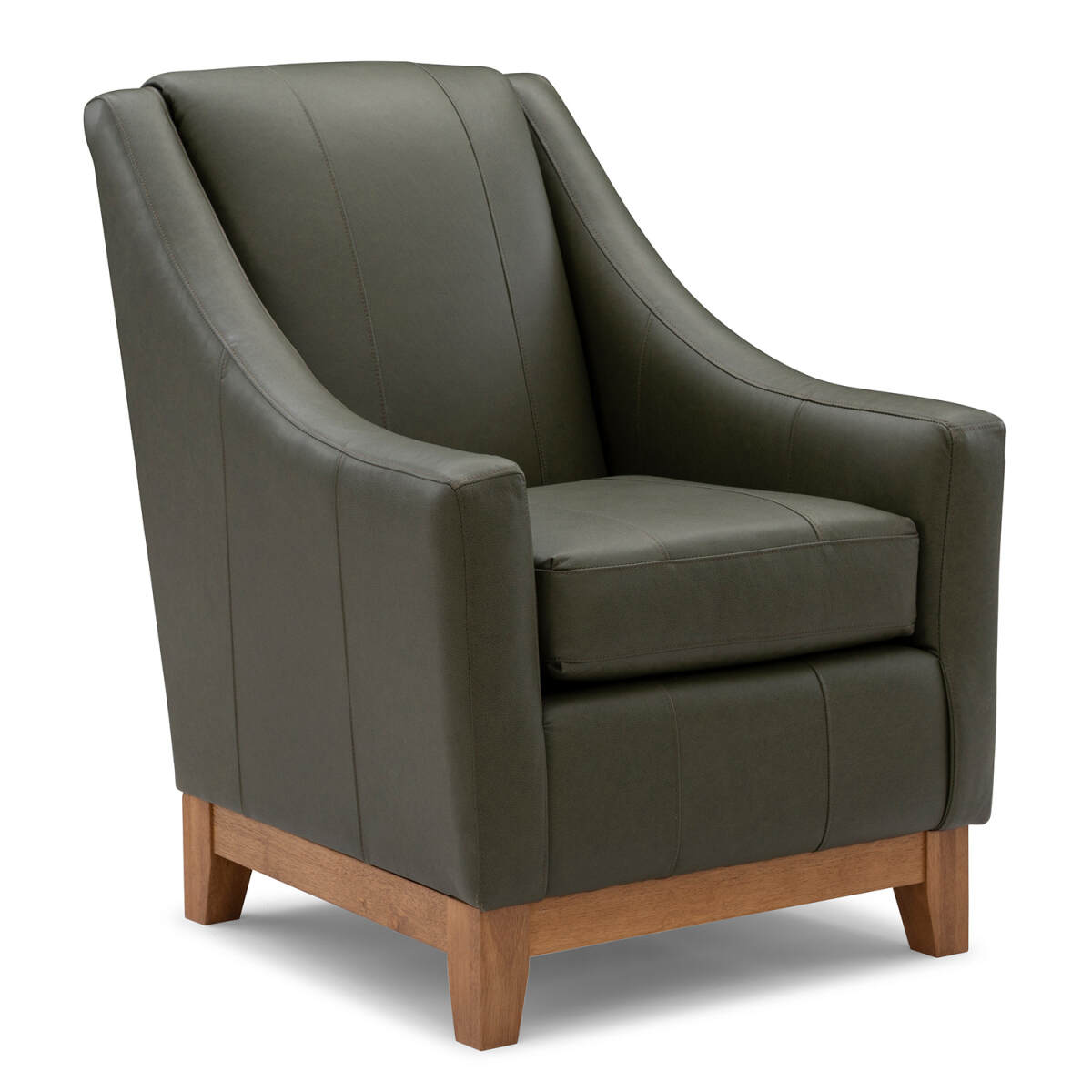 27e074fddd6ebe575213c5ca9f647c55 Mariko - Modern Club Chair - Espresso - 2070E - Image 1