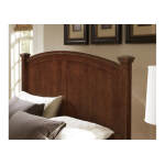 Bonanza Queen & King Poster Bed - Cherry Finish - BB28-557-755-922, BB28-667-766-922-MS1 - Image 3