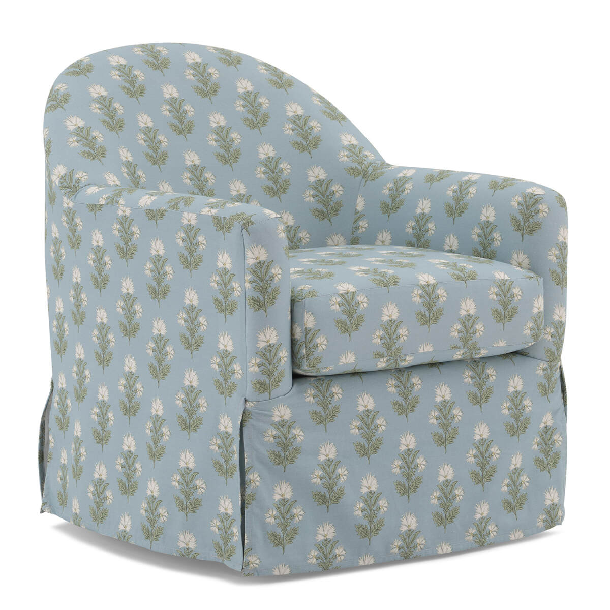 28288c2e73bcfd8b59cf2171fec92a17 Meg - Classic Slipcovered Look Swivel Chair - 1108 - Image 1