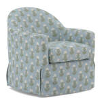 Meg - Classic Slipcovered Look Swivel Chair - 1108