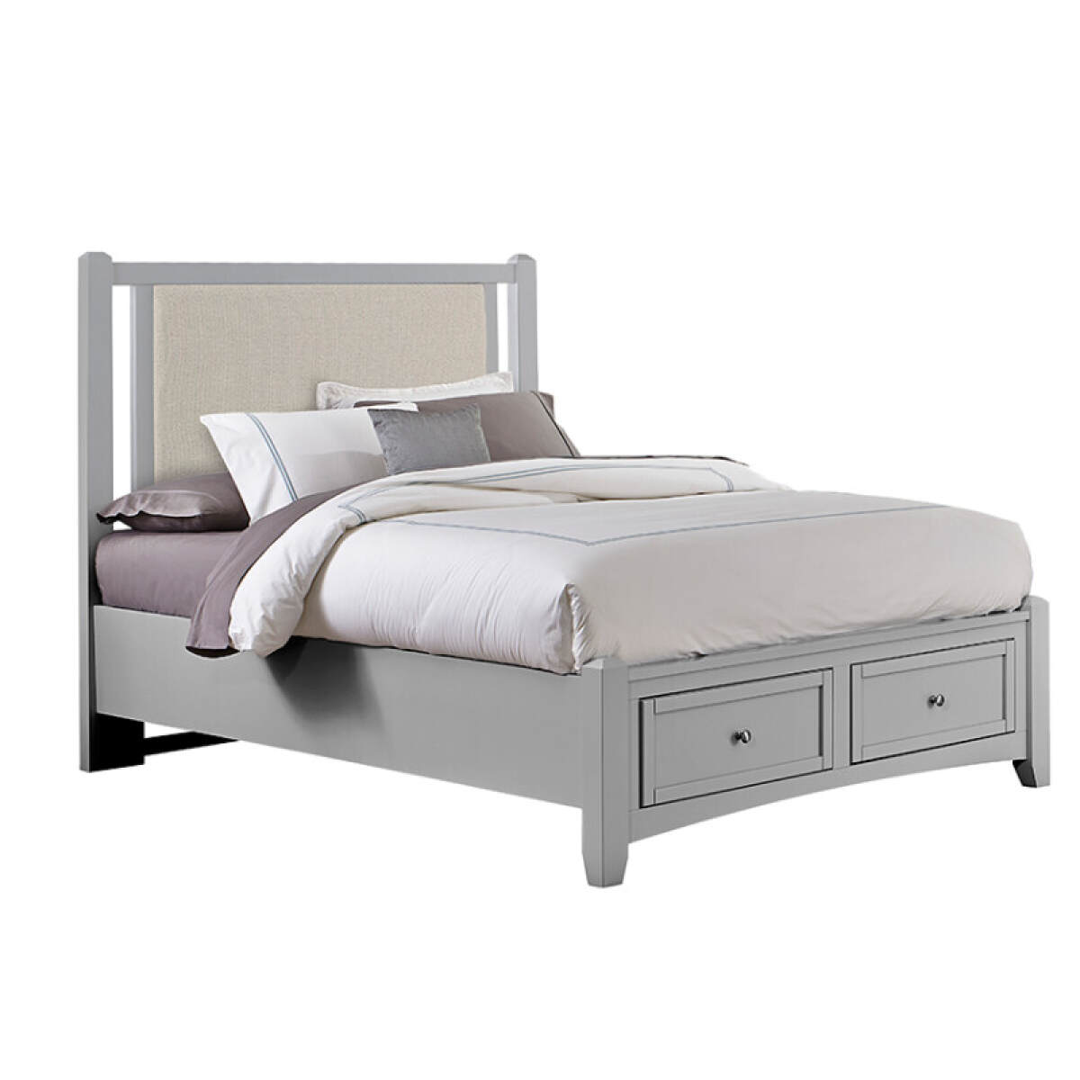 28f138e2cb472bc28494a653e9e9791b Bonanza Upholstered Storage Bed - Grey - BB26-551-054-050B-502-555 - Image 1