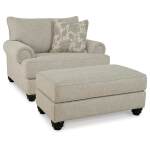 Asanti Oversized Chair and Ottoman