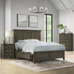 San Mateo King Storage Bed | Gray