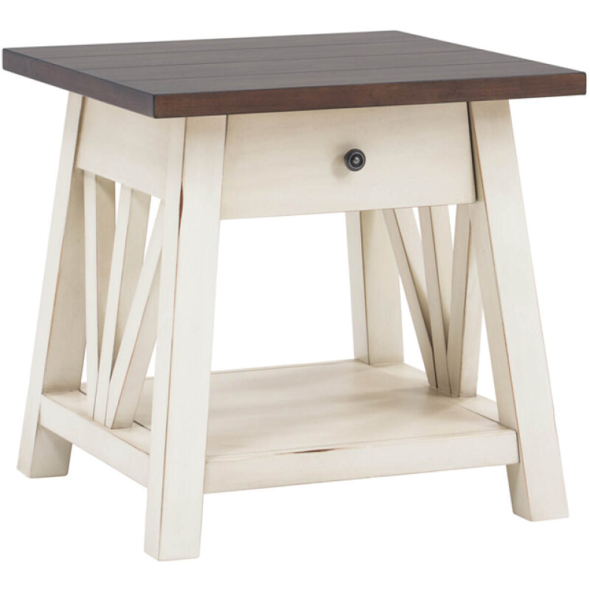 2a03f8963af667ab50fed89ba0dfe7c5 Pinebrook End Table - Image 1