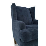 Sterling - Modern Wingback Chair - Dark Walnut - 2130DW - Image 5