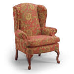Sylvia - Wing Back Chair - Antique Black - 0710AB - Image 3