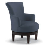 Justine - Modern Swivel Chair - Espresso - 2968E - Image 6