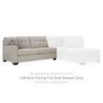 Mahoney Left-Arm Facing Full Sofa Sleeper - Image 3
