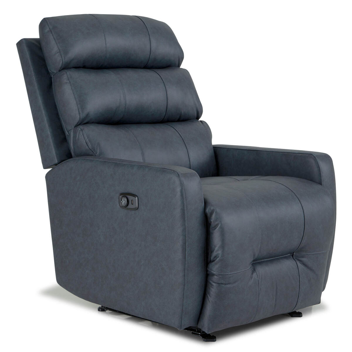 2dd16493e61083e3fc84e683d6a79daa Kristisha - Modern-styled, Triple Back Recliner - 9N34 - Image 1
