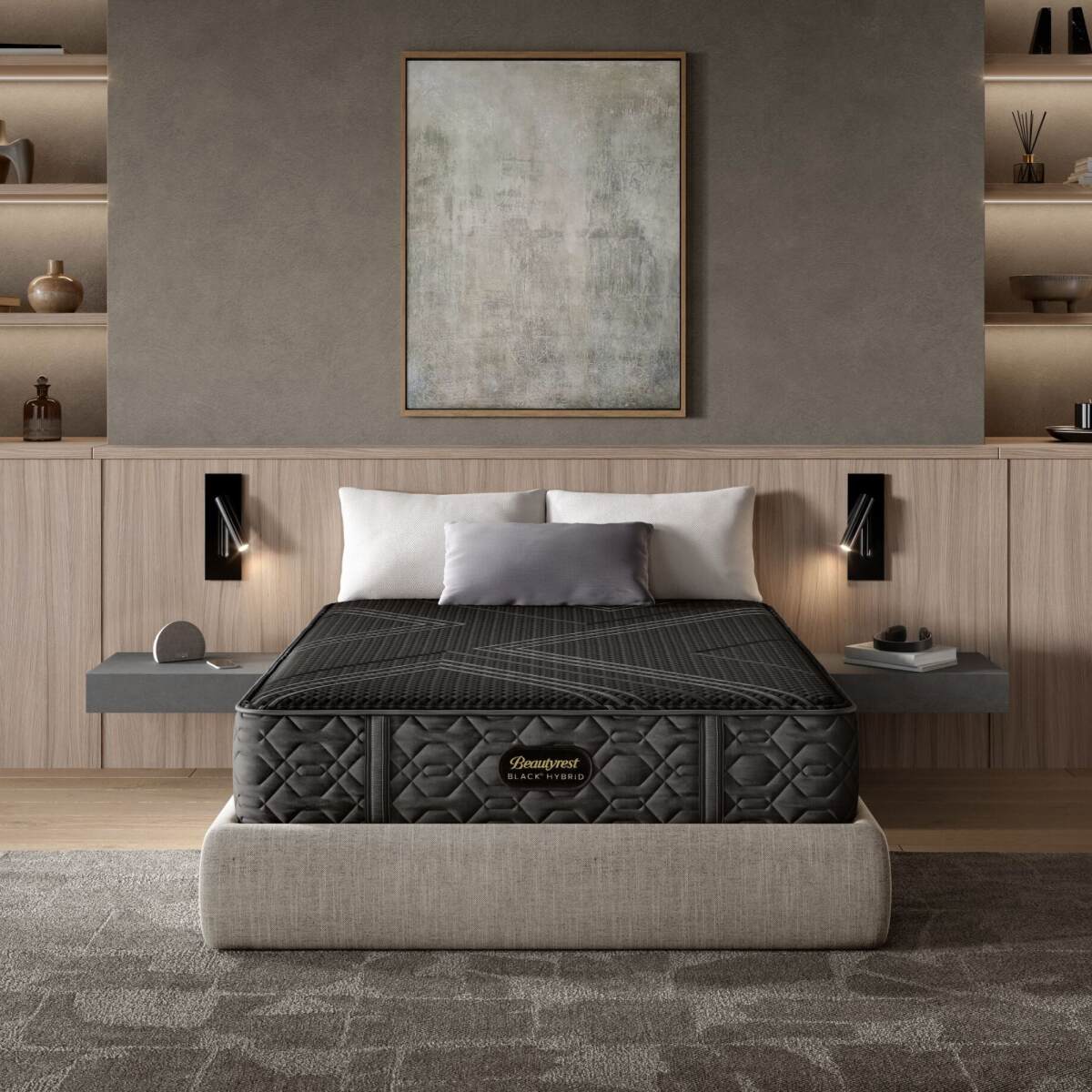 2f7ea5b5c0b776d005956bdf7345159a Beautyrest Black Hybrid - Series One Medium / Twin XL - Image 1
