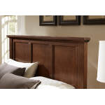 Bonanza Full ,queen, & King Mansion Bed - Cherry Finish - BB28-558/855/922, BB28-668/866/922/MS1 - Image 5