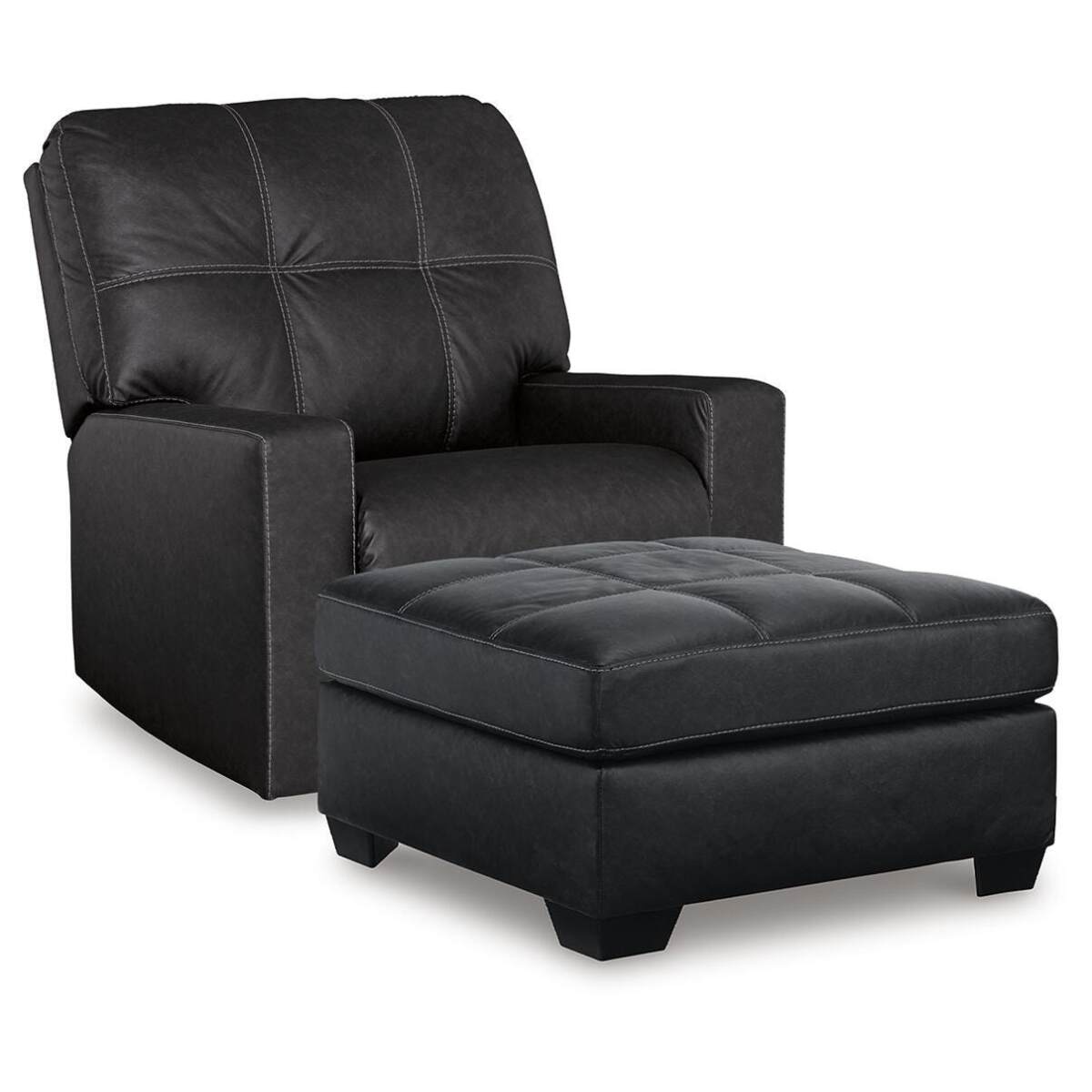 30044ac6732e5ee527b472493caed29d Barlin Mills Recliner and Oversized Accent Ottoman - Image 1