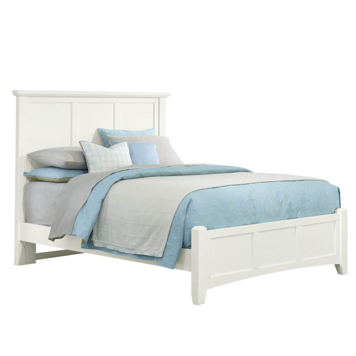 3097e97663fc409c31e01c06aef52c8b Bonanza Full, Queen & King Mansion Bed - White Finish - BB29-558/855/922, BB29-668/866/922/MS1 - Image 1
