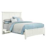 Bonanza Full, Queen & King Mansion Bed - White Finish - BB29-558/855/922, BB29-668/866/922/MS1