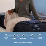 Perfect Sleeper X Prescott 14" Hybrid Medium Firm Mattress Set -Full - Image 4