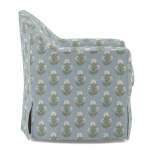 Meg - Classic Slipcovered Look Swivel Chair - 1108 - Image 4