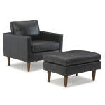 Trafton - Modern, Club Chair - Dark Walnut - C10DW - Image 8