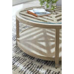 Maddox Round Cocktail Table - Image 5