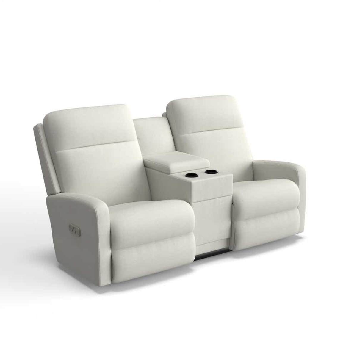 332d6259d98eb2cee66cbec847d28098 Finley Power Wall Reclining Loveseat W/ Headrest & Console - Image 1