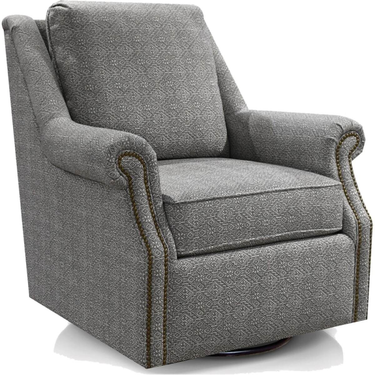 335c46caadf2a9c655b271174e9ce3a1 Annie Swivel Glider With Nails - Image 1