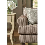 Lumira - Transitionally-styled Sofa W/ 2 Pillows - Dark Walnut - S21DW - Image 8