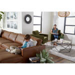 Trafton - Modern, Club Chair - Dark Walnut - C10DW - Image 17