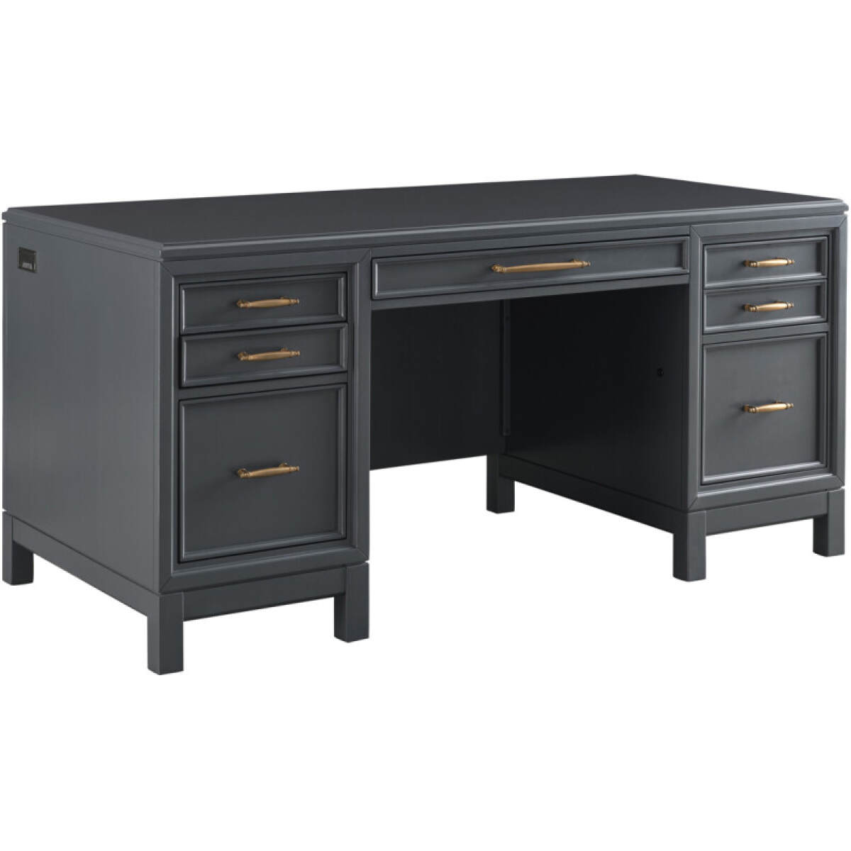 36c34342bb1d7788efbe06530cc50a5c Alexander 66" Executive Desk - Image 1