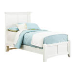 Bonanza Twin Mansion Bed - White Finish - BB29-338/833/900, BB29-552/255/911,