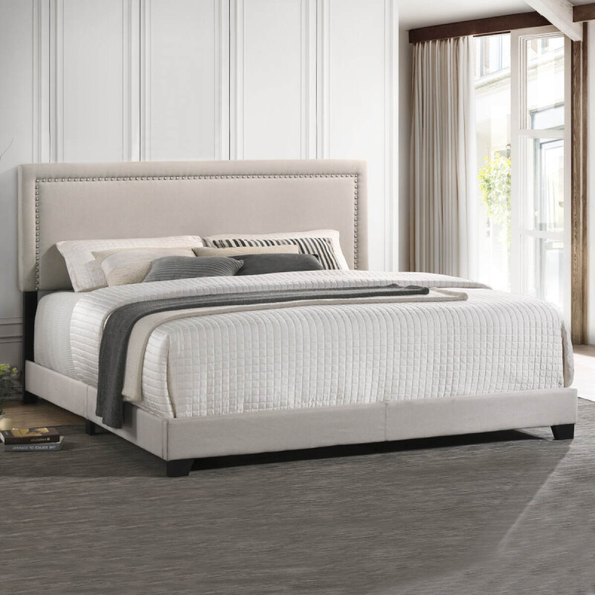 3768c6a382c5dd06328c8c19fb1dc328 Zion Upholstered King Bed - Image 1