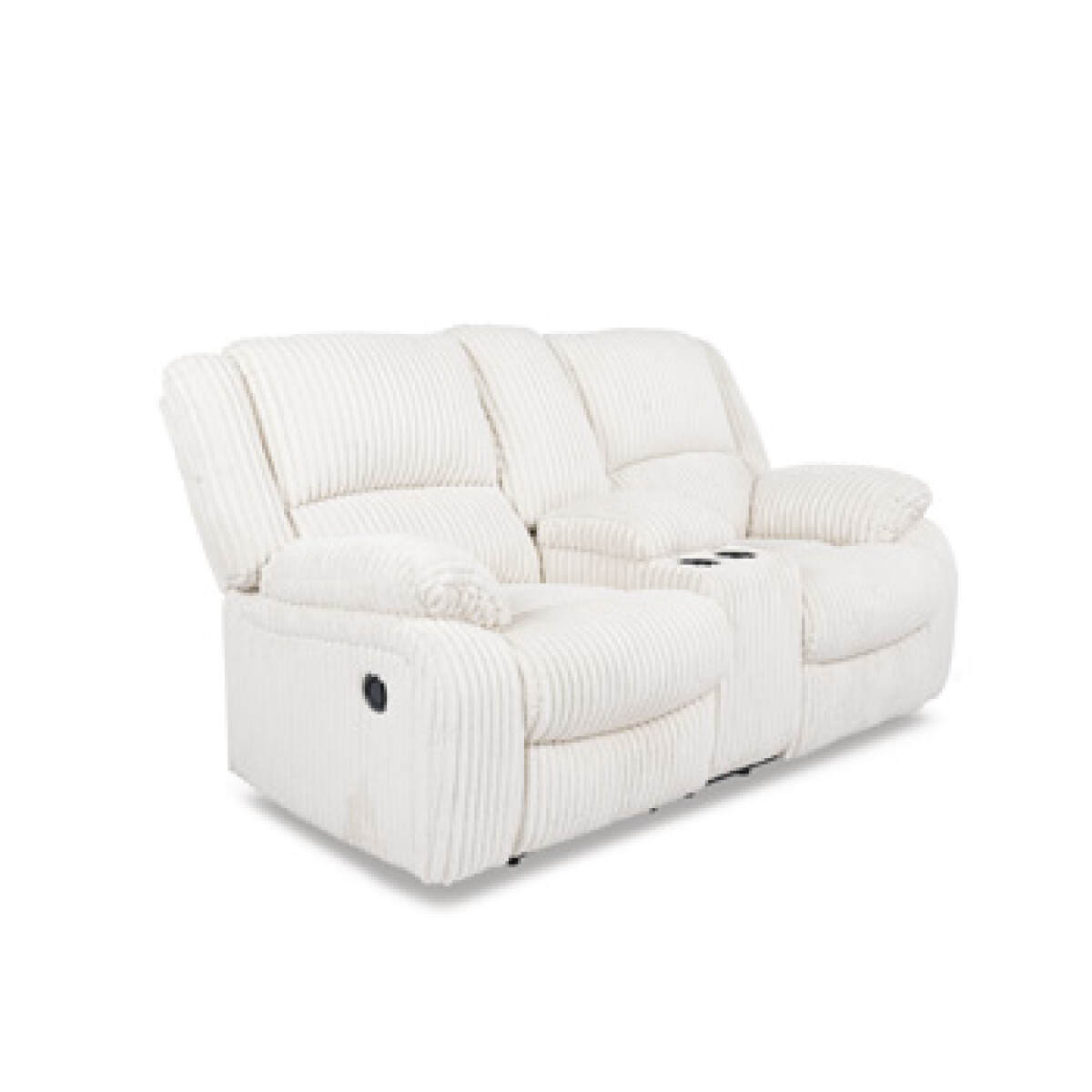 3785bf639c2440e58a25a88c9d8d5323 Bonnacraft Reclining Loveseat with Console - Image 1