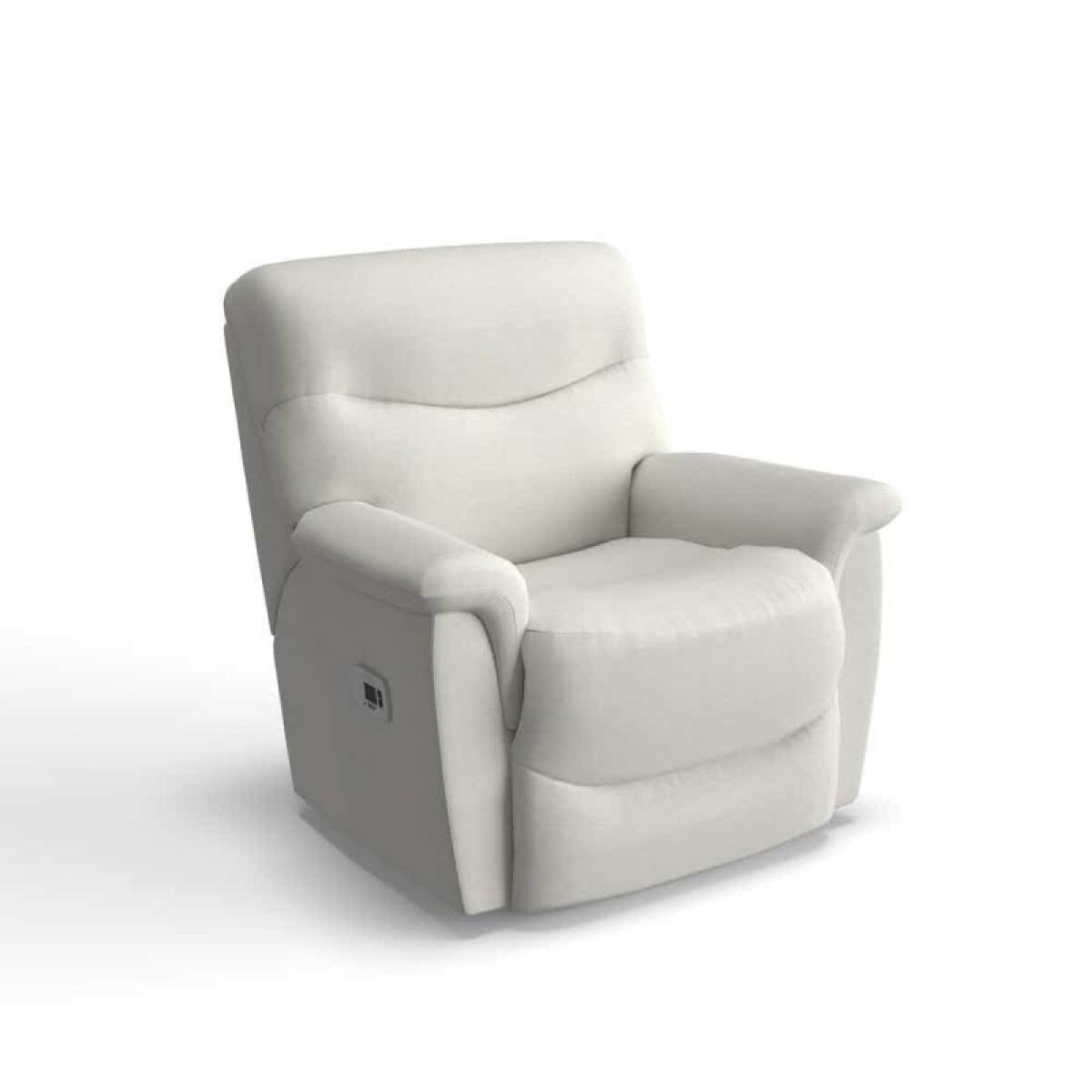 37ea0374b2a88ce2adb75e0499eb1ebc James Power Rocking Recliner W/ Headrest & Lumbar - Image 1