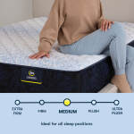 Classic Alden 11.5" Medium Mattress Low Profile Set -Twin - Image 4