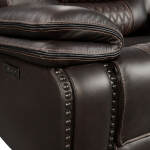 Cody Dual-Power Sectional Set | Dark Brown - Image 8